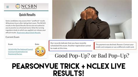 quick nclex results|pearson vue nclex results.